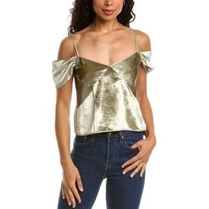 Vince Metallic Gold Camisole